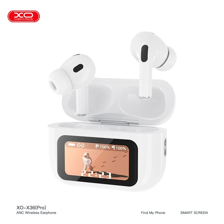 XO X36 SMART SCREEN ANC TWS Bluetooth Headset